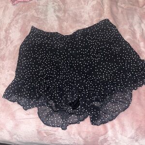 Polka Dot Ruffled Summer Shorts